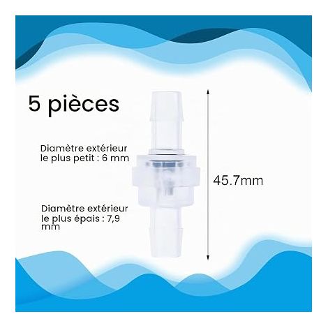 Plastic Check Valve Check Valve 6mm Water Treatment (1/4)