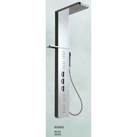 SCELTO DA DESIVERO Colonna doccia relax silver acc.finit. codice prod: DSV16518
