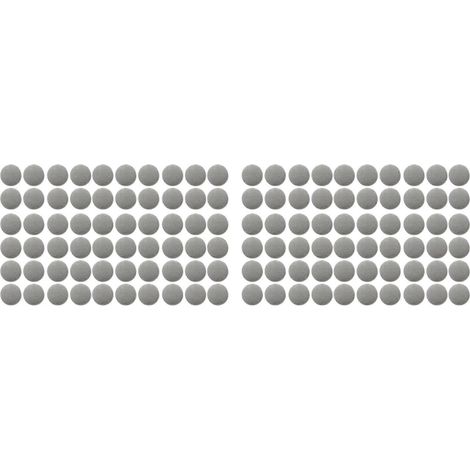 Kit de réparation de 120 rivets pour toit de voiture, clips de fixation, gris QAQ (1/5)