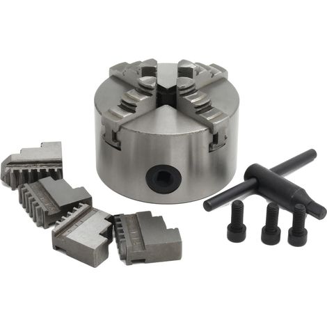 Mandrin CNC à 4 mors, Plage de serrage de précision 2-30mm, Vitesse max 3500 RPM (1/2)