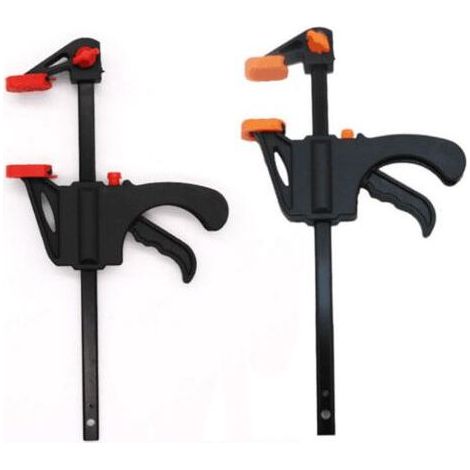 Pinces à une main en acier et nylon 2 pièces pour une fixation précise, force de serrage de 11 kg (1/5)