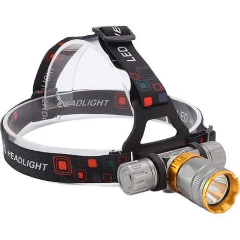 LED-Taucherstirnlampe, Aluminium, wasserdicht (IPX8), superhell, 1500 Lumen, 5 Modi, leicht zum Schwimmen (1/5)
