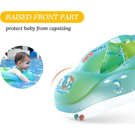 Flotador inflable para bebé, cinturón, piscina, juguetes, accesorios (1/5)