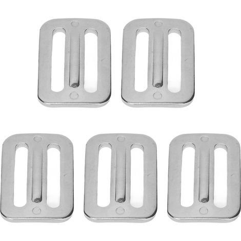 Boucle réglable, acier inoxydable haute dureté travaillé avec soin, petits accessoires pour portefeuille.