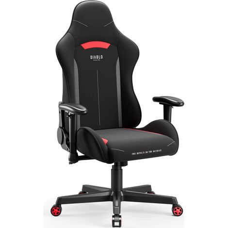 Diablo X-Starter Gaming-Drehstuhl schwarz-rot