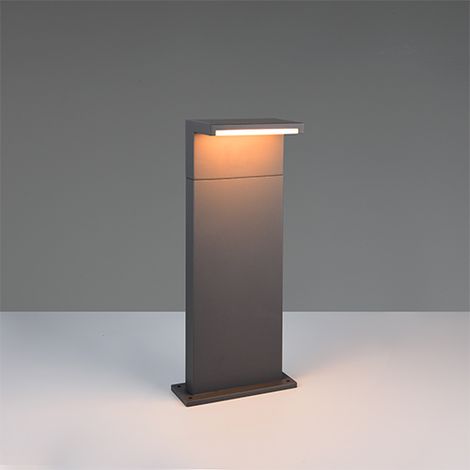 Lampe de jardin moderne Ravi Anthracite 50 cm - 538660142
