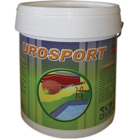 Lattina da 5 kg di vernice per piscina a base d'acqua ureña blu
