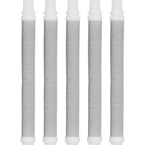 Spacnana 5er-Pack Airless-Spritzpistolenfilter, 60 Mesh, hochpräziser Universal-Farbspritzfilter aus Edelstahl (1/5)