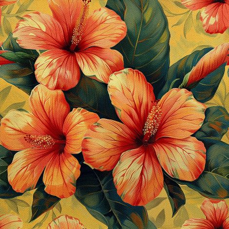 Tela decorativa para exteriores Oxford - Motivo floral I DX5265 (1/5)