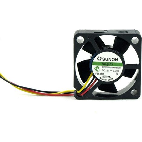 Ventilatore 12Vdc 30x30x10mm 30x30x10mm fili VAPO 3W 0,58W