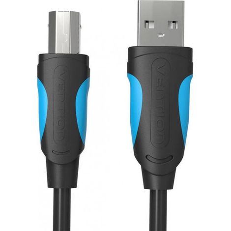 USB 20A auf USB B Kabel für Computer und Drucker, 10 m, schwarz (1/5)