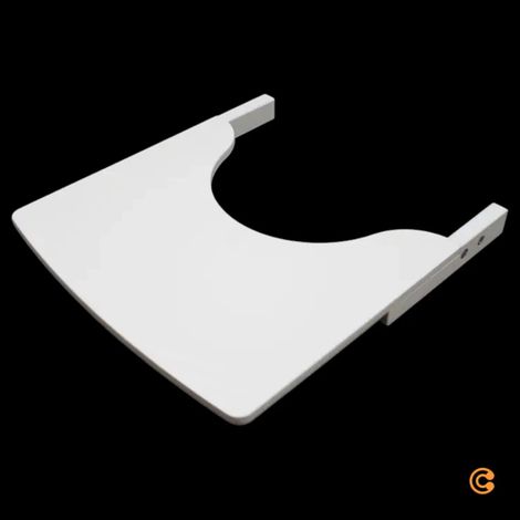 [NEUWERTIG] B-Ware Ti Ssi Tisch Tischplatte Für Ti Ssi Treppenhochstuhl Weiß Verstellbar Kinder Ti Ssi