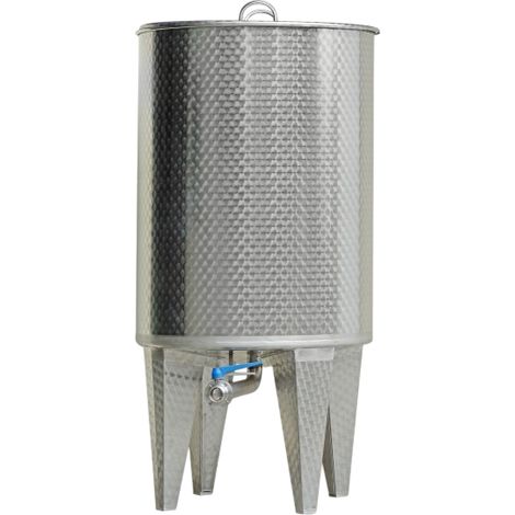 Maturatore professionale inox conico 1000 kg (800 l) per miele
