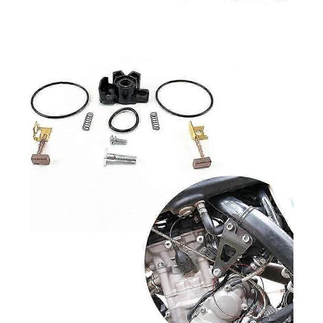 Motorrad-Anlassermotor-Kohlebürsten-Reparatursatz Kohlebürsten-Reparatursatz für KTM EXC-F HUSQVARNA FC2 Edition 0710