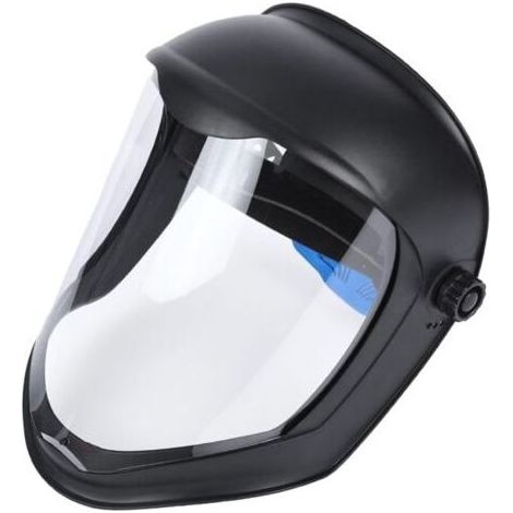 Visière faciale intégrale anti-buée, protection anti-éclaboussures, équipement multifonctionnel ergonomique, visière transparente pour travaux de construction (1/4)