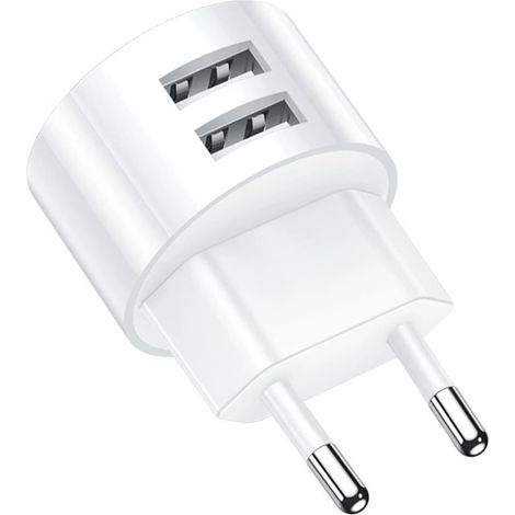 JSSEVN-Adaptateur de Socket USB Prise Chargeur Rapide 5V 2.1A, Compatible avec des Prises IP44 et des Tambours de câble (1/5)