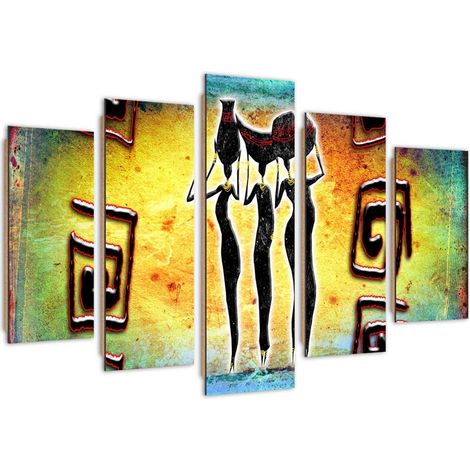Quadro deco panel 5 parti, Grazie danzanti - 150x100 (1/5)