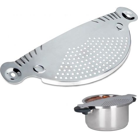 Vaschetta scolapasta in acciaio inox (1/5)