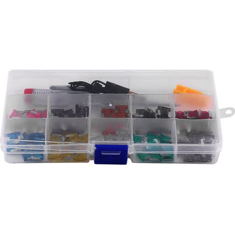 100-teiliges Sortiment an 3A-35A Mikro-Mini-Flachsicherungen für Pkw, Lkw und SUV (1/5)