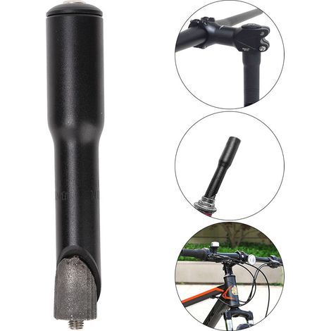 Potence de vélo pliant réglable, tige de direction suspendue VTT, noyau de fixation guidon avant. (1/4)
