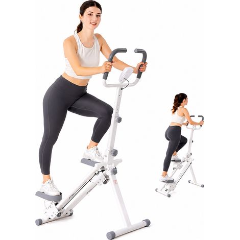 CITYSPORTS Vertikaler Stepper Klappbar & Klettermaschine - Gym-Climber, Cardio-Heimtrainer für Zuhause, 5-Stufen Höhenverstellbar & LCD-Display (1/5)