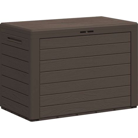 Garden Storage Box Brown 78x44x55 cm vidaXL