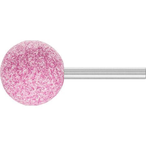 PFERD TOOLS STEEL Schleifstift Kugel Ø 32x32 mm Schaft-Ø 6 mm A46 für Stahl- und Stahlguss 5 Stk (1/4)