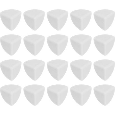 20 pièces protecteurs d'angle en Silicone Anti-Collision pour Bureau Meubles Coins arrondis Blanc Pur (1/4)