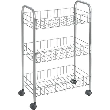 SCAFFALETTO LUGANO 3 PIANI POLYTHERM 41X26X64 (1/5)