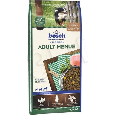 Alimento seco para perros Bosch Adult Menue de 15 kg (1/2)