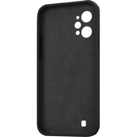Funda para Realme C31, silicona ligera, negra. (1/4)