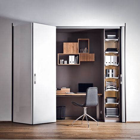Ferrure folding concepta 25 - Vantail : Gauche - HAWA