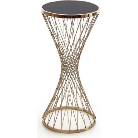 TAVOLO TONDO METALLO CM.40X40X90 (1/2)