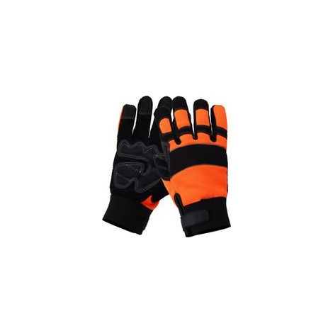 Gants De Protection Pour Tronçonneuse, Résistants Aux Coupures, Idéals Pour Le Bûcheronnage Et Le Jardinage, Taille Unique (1/4)