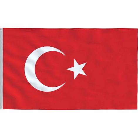 Drapeau turc 90x150 cm (1/5)
