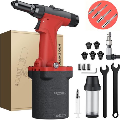 2450KGF Pneumatic Rivet Gun - Lightweight Rivet Gun (1/5)