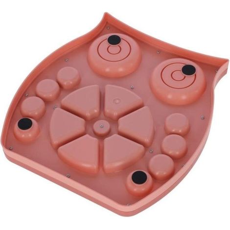 Denksport-/Lernspiel - KERBL - Eule - 30 x 28 cm - Lachs und Braun (1/3)