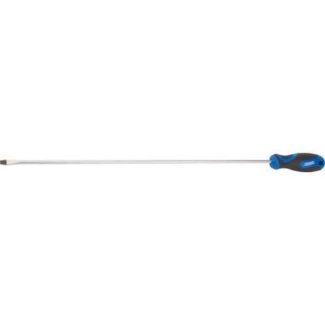 Draper 6.0 x 450mm Flat Head Slot Screwdriver with Soft Grip Handles (Model 53508) (1/5)