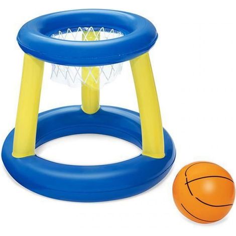 Panier Basket Piscine - 104 x 121 cm - Extérieur - Pour Enfants et Familles - 1 Pièce (1/5)