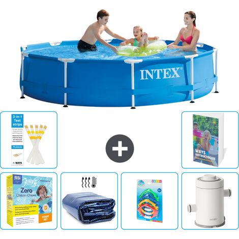 Frame Pool Rund - 305x76 cm - 7-teilig S7