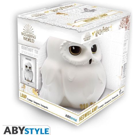 Abysse Corp Lampada 3D Edvige di Harry Potter 18 cm in Plastica
