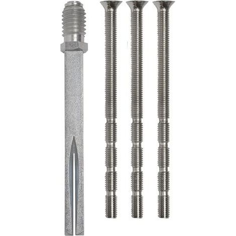 Rollenschraubwechselstift 4-KT.8 STA verzinkt/vernickelt M12 u.M6 SCHNEGEL (1/2)