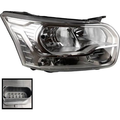 Faro derecho Ford Transit ajuste eléctrico con motor BK3113W029BF