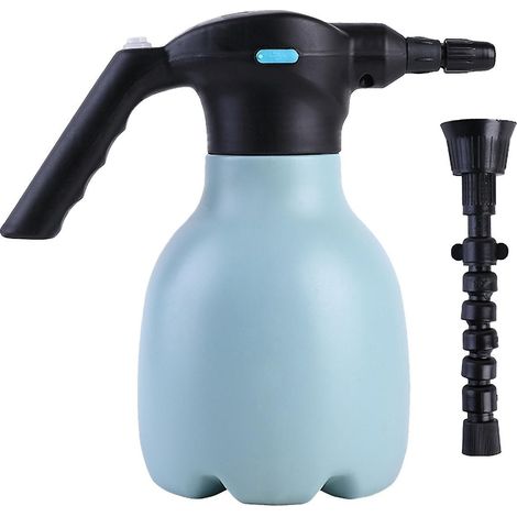 Pulvérisateur de jardin automatique de 1,5 litre, brumisateur électrique pour plantes, flacon pulvérisateur USB, arrosoir à 2 buses