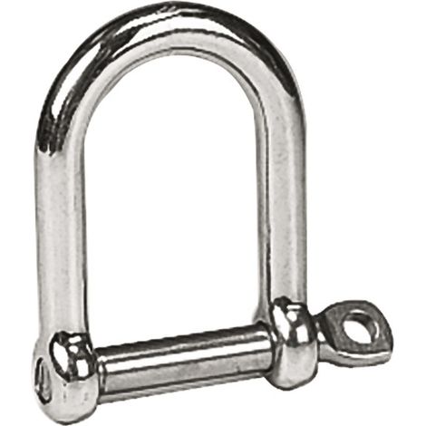Manille inox large - ORANGEMARINE - 8 mm