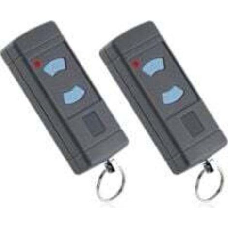 Lot de 2 Émetteur Garage Boutons Bleus 868MHz Remplacement pour HORMANN HSE2-868 HSM4-868 HSE4-868 Compatible avec Tubauto HSM4-868 HS4-868 (1/4)