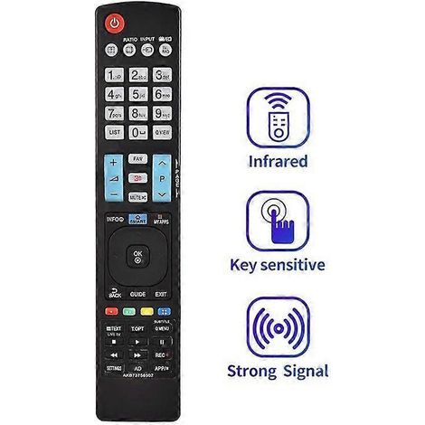 AKB73756502 Ersatzfernbedienung für LG LED-Fernseher 32LA620V, 42LA620S, 42LA620V, 42LA640S, 42LA641V, 42LA66