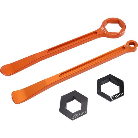 Motorrad-Reifenwechsel-Werkzeugset, Achsmutternschlüssel aus Aluminiumlegierung für Offroad-Motorräder, Pitbikes und Motocross-Motorräder (1/5)