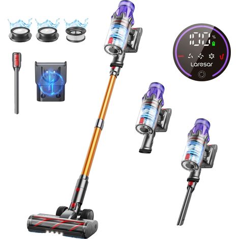 Handstaubsauger, 500W Leistung, 50000Pa Saugkraft, 1 Stunde Akkulaufzeit, 0,6-1 L Staubkapazität, weniger als 3 kg Gewicht (1/5)