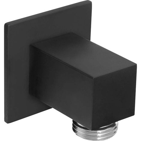 Sapho - Wandanschlussbogen, schwarz matt SG302NE (1/2)